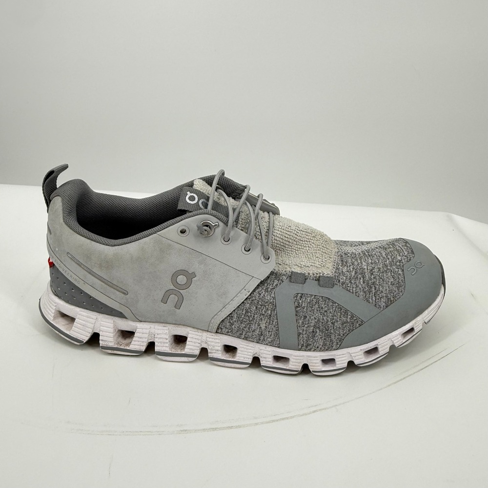 On Running Cloud Sneakers Womens 8 Grey Lightweight Speed Lace 18.99838